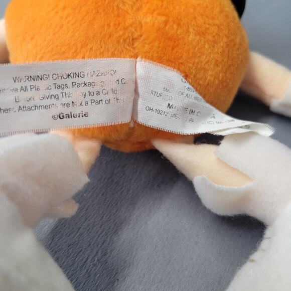 M&M's Orange Pirate Plush Keychain 9" Galerie Mars 2003 Stuffed Toy Collectible - Picture 15 of 16